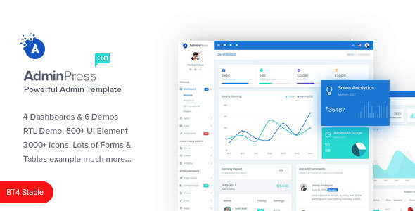 Html5 Admin Template Nulled Script